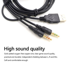 Load image into Gallery viewer, ZS0224 3-Prong Headphone Audio Cable for SteelSeries Arctis 3 / 5 / 7 / Pro, ZS0224