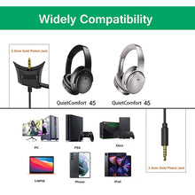 Load image into Gallery viewer, ZS0242 Gaming Headphone Cable for BOSE QC45
