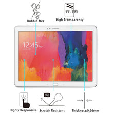 Load image into Gallery viewer, For Galaxy Tab Pro 10.1 / T520 0.26mm 9H Surface Hardness 2.5D Explosion-proof Tempered Glass Screen Film, For T520