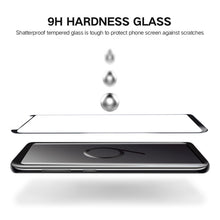 Load image into Gallery viewer, For Galaxy S9+ 0.33mm 9H Surface Hardness 3D Curved Edge Anti-scratch Non-full Screen HD Fully Adhesive Glass Screen Protector