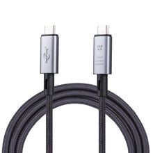 Load image into Gallery viewer, 40Gbps 8K USB-C/Type-C to USB-C/Type-C Video Cable Compatible with USB 4, Length: 1m, 40Gbps Type-C to Type-C