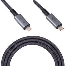 Load image into Gallery viewer, 40Gbps 8K USB-C/Type-C to USB-C/Type-C Video Cable Compatible with USB 4, Length: 1m, 40Gbps Type-C to Type-C