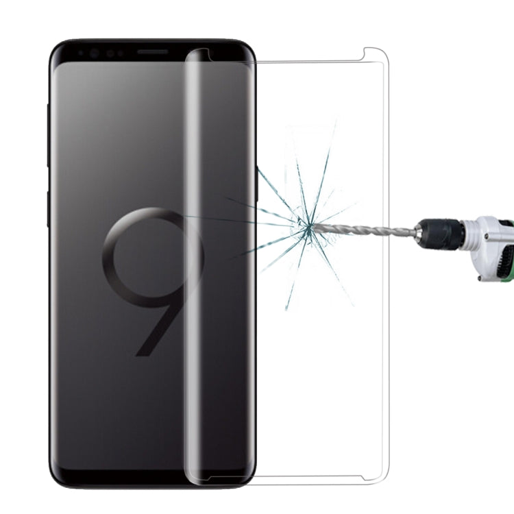 For Galaxy S9 9H Surface Hardness 3D Curved Edge Anti-scratch Non-full Screen HD Tempered Glass Screen Protector, Galaxy S9 3D, For Galaxy S9