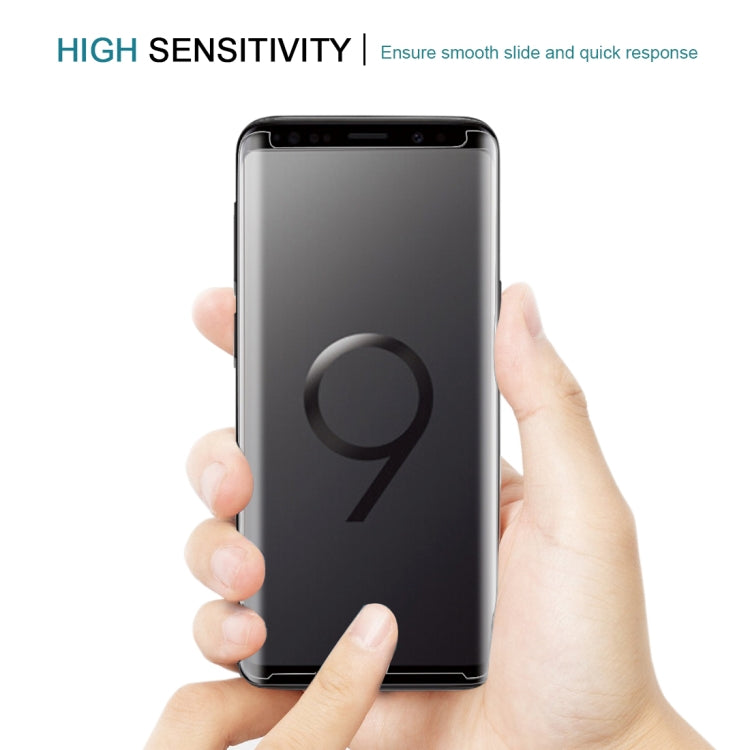 For Galaxy S9 9H Surface Hardness 3D Curved Edge Anti-scratch Non-full Screen HD Tempered Glass Screen Protector, Galaxy S9 3D, For Galaxy S9