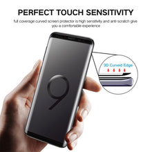 Load image into Gallery viewer, For Galaxy S9 0.33mm 9H Surface Hardness 3D Curved Edge Anti-scratch Full Screen HD Fully Adhesive Glass Screen Protector