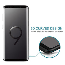 Load image into Gallery viewer, For Galaxy S9+ 9H Surface Hardness 3D Curved Edge Anti-scratch Full Screen HD Tempered Glass Screen Protector