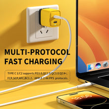 Load image into Gallery viewer, WK WP-U128 40W Dual USB-C/Type-C Interface Gallium Nitride Charger,Specifications: US Plug