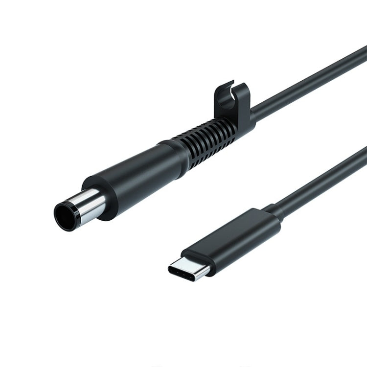 For HP Laptop USB-C / Type-C to 7.4 x 0.6mm Power Charging Cable, Cable Length: about 1.5m(Black), Type-C to 7.4 x 0.6mm For HP Laptop, Type-C to 7.4 x 0.6mm