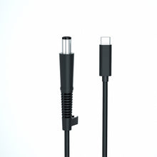 Load image into Gallery viewer, For HP Laptop USB-C / Type-C to 7.4 x 0.6mm Power Charging Cable, Cable Length: about 1.5m(Black), Type-C to 7.4 x 0.6mm For HP Laptop, Type-C to 7.4 x 0.6mm