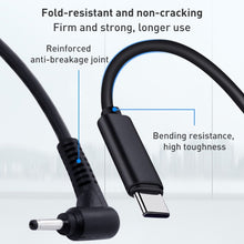Load image into Gallery viewer, USB-C / Type-C to 4.0 x 1.7mm Laptop Power Charging Cable, Cable Length: about 1.5m, Type-C to 4.0 x 1.7mm Bullet Head
