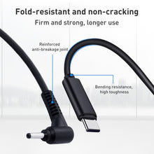 Load image into Gallery viewer, USB-C / Type-C to 4.0 x 1.35mm Laptop Power Charging Cable, Cable Length: about 1.5m, Type-C to 4.0 x 1.35mm
