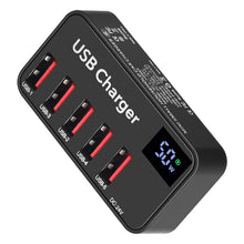 Load image into Gallery viewer, 988A Multi-function DC 12V 5 Ports USB Digital Display Fast Charger, 988A