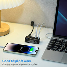 Load image into Gallery viewer, 988A Multi-function DC 12V 5 Ports USB Digital Display Fast Charger, 988A