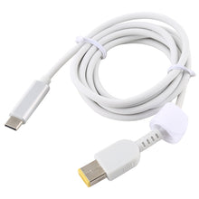 Load image into Gallery viewer, USB-C / Type-C to Big Square Male Laptop Power Charging Cable for Lenovo, Cable Length: about 1.5m, Type-C to Big Square