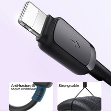 Load image into Gallery viewer, JOYROOM S-AL012A14 Multi-Color Series 2.4A USB to 8 Pin Fast Charging Data Cable, Length:1.2m, USB to 8 Pin