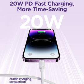 JOYROOM S-CL020A14 Multi-Color Series 20W USB-C / Type-C to 8 Pin Fast Charging Data Cable, Length:1.2m, Type-C to 8 Pin