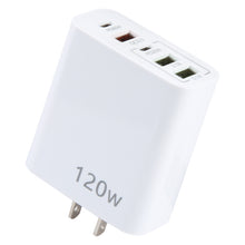 Load image into Gallery viewer, 120W Dual PD Type-C + 3 x USB Multi Port Charger, US Plug, US Plug
