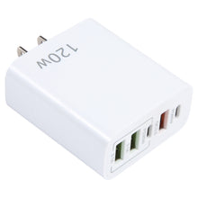 Load image into Gallery viewer, 120W Dual PD Type-C + 3 x USB Multi Port Charger, US Plug, US Plug