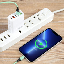 Load image into Gallery viewer, 120W Dual PD Type-C + 3 x USB Multi Port Charger, US Plug, US Plug