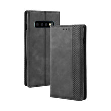 Load image into Gallery viewer, Magnetic Buckle Retro Crazy Horse Texture Horizontal Flip Leather Case for Galaxy S10 (5G), with Holder &amp; Card Slots &amp; Photo Frame