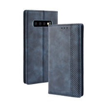 Load image into Gallery viewer, Magnetic Buckle Retro Crazy Horse Texture Horizontal Flip Leather Case for Galaxy S10 (5G), with Holder &amp; Card Slots &amp; Photo Frame