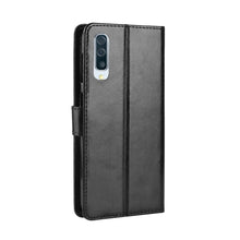 Load image into Gallery viewer, Retro Crazy Horse Texture Horizontal Flip Leather Case for Galaxy A70, with Holder &amp; Card Slots &amp; Photo Frame