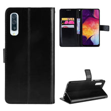 Load image into Gallery viewer, Retro Crazy Horse Texture Horizontal Flip Leather Case for Galaxy A70, with Holder &amp; Card Slots &amp; Photo Frame