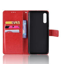 Load image into Gallery viewer, Retro Crazy Horse Texture Horizontal Flip Leather Case for Galaxy A70, with Holder &amp; Card Slots &amp; Photo Frame