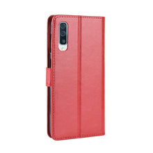 Load image into Gallery viewer, Retro Crazy Horse Texture Horizontal Flip Leather Case for Galaxy A70, with Holder &amp; Card Slots &amp; Photo Frame