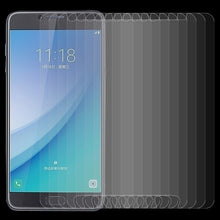 Load image into Gallery viewer, 10 PCS 0.26mm 9H 2.5D Tempered Glass Film for Galaxy C7 Pro