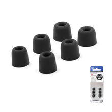 Load image into Gallery viewer, KZ 6 PCS Sound Insulation Noise Cancelling Memory Foam Earbuds Kit for All In-ear Earphone, Size: L &amp; M &amp; S