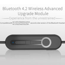 Load image into Gallery viewer, KZ ZST 85cm Bluetooth 4.2 Wireless Advanced Upgrade Module Earphone Cable