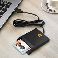 Load image into Gallery viewer, ROCKETEK SCR1 CAC ID SIM Chip Smart Card Reader, SCR1