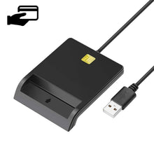 Load image into Gallery viewer, ROCKETEK SCR1 CAC ID SIM Chip Smart Card Reader, SCR1