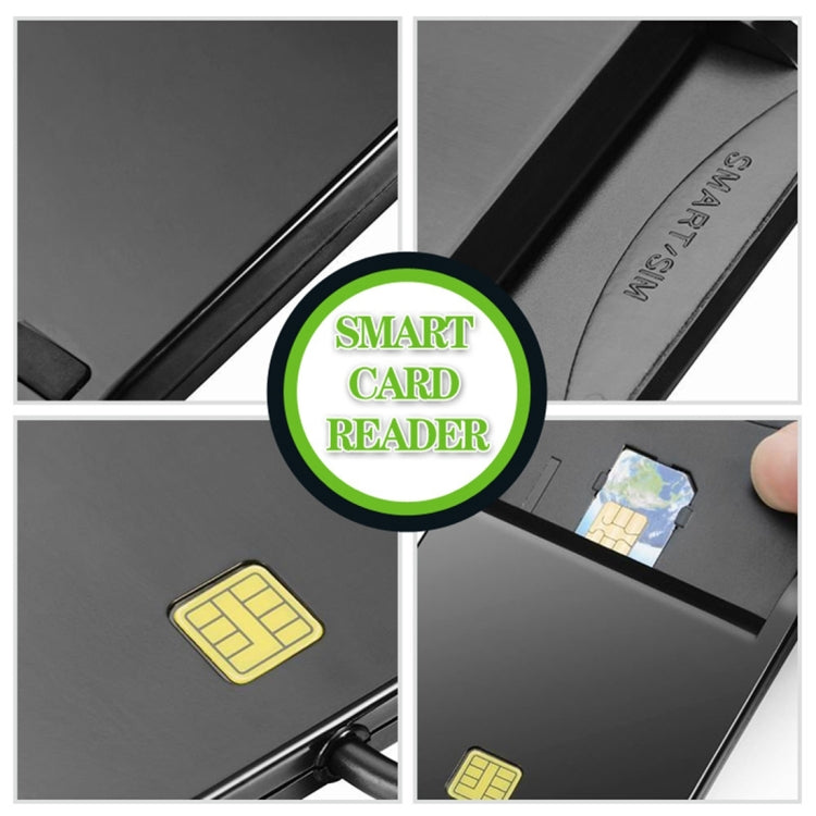 ROCKETEK SCR1 CAC ID SIM Chip Smart Card Reader, SCR1