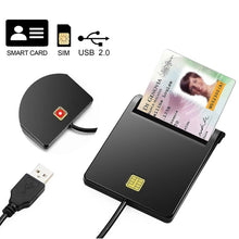 Load image into Gallery viewer, ROCKETEK SCR1 CAC ID SIM Chip Smart Card Reader, SCR1