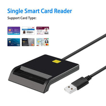 Load image into Gallery viewer, ROCKETEK SCR1 CAC ID SIM Chip Smart Card Reader, SCR1
