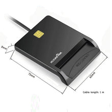 Load image into Gallery viewer, ROCKETEK SCR1-C CAC ID SIM Chip Smart Card Reader, SCR1-C