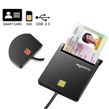 Load image into Gallery viewer, ROCKETEK SCR1-C CAC ID SIM Chip Smart Card Reader, SCR1-C