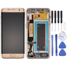 Load image into Gallery viewer, Original LCD Screen and Digitizer Full Assembly with Frame &amp; Charging Port Board &amp; Volume Button &amp; Power Button For Galaxy S7 Edge / G935F
