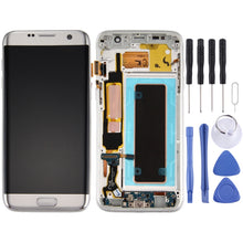 Load image into Gallery viewer, For Galaxy S7 Edge / G935A Original LCD Screen and Digitizer Full Assembly with Frame &amp; Charging Port Board &amp; Volume Button &amp; Power Button