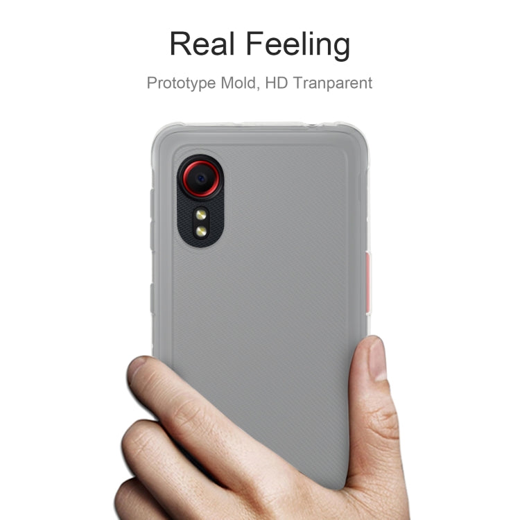 For Samsung Galaxy Xcover 5 0.75mm Ultra-thin Transparent TPU Soft Protective Case
