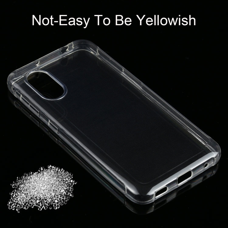 For Samsung Galaxy Xcover 5 0.75mm Ultra-thin Transparent TPU Soft Protective Case