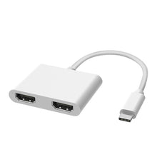 Load image into Gallery viewer, 2 in 1 Multifunction USB-C / Type-C to Dual HDMI HUB Docking Station