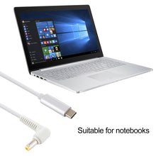 Load image into Gallery viewer, USB-C / Type-C to 5.5 x 2.5mm Laptop Power Charging Cable, Cable Length: about 1.5m, Type-C to 5.5 x 2.5mm(Elbow)