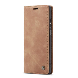 CaseMe-013 Multifunctional Retro Frosted Horizontal Flip Leather Case for Galaxy A70, with Card Slot & Holder & Zipper Wallet & Photo Frame, For Galaxy A70