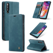 Load image into Gallery viewer, CaseMe-013 Multifunctional Retro Frosted Horizontal Flip Leather Case for Galaxy A70, with Card Slot &amp; Holder &amp; Zipper Wallet &amp; Photo Frame, For Galaxy A70