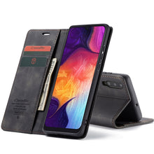 Load image into Gallery viewer, CaseMe-013 Multifunctional Retro Frosted Horizontal Flip Leather Case for Galaxy A30S / A50S / A50, with Card Slot &amp; Holder &amp; Zipper Wallet &amp; Photo Frame, For Galaxy A50