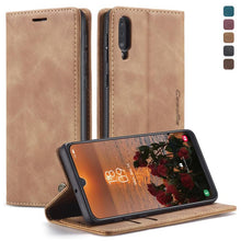 Load image into Gallery viewer, CaseMe-013 Multifunctional Retro Frosted Horizontal Flip Leather Case for Galaxy A30S / A50S / A50, with Card Slot &amp; Holder &amp; Zipper Wallet &amp; Photo Frame
