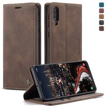 Load image into Gallery viewer, CaseMe-013 Multifunctional Retro Frosted Horizontal Flip Leather Case for Galaxy A30S / A50S / A50, with Card Slot &amp; Holder &amp; Zipper Wallet &amp; Photo Frame
